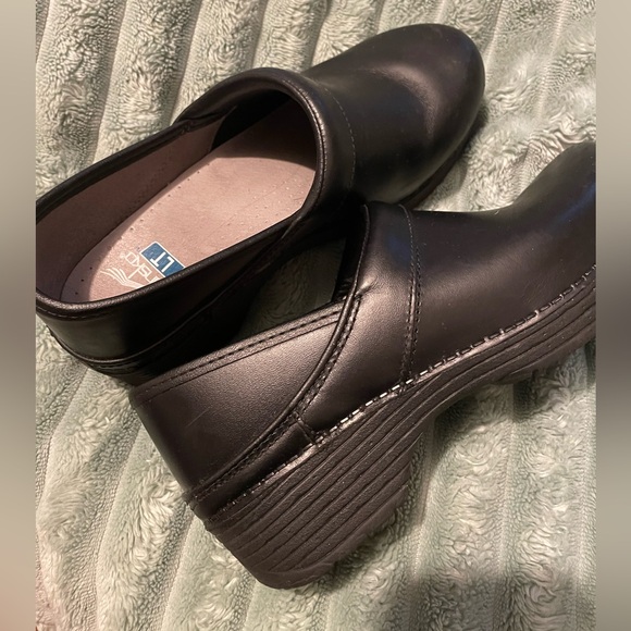 Dansko Shoes - Black Women's Dansko Slip-On Shoes